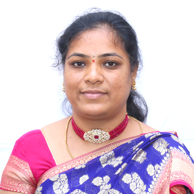 Ms. B. Bindu - Telugu Teacher