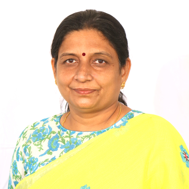Ms. P. Neeta - Class Teacher - VI C