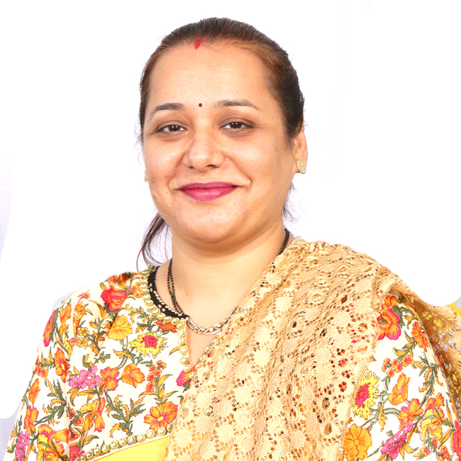 Ms. Poonam Hinduja - Class Teacher - XI B